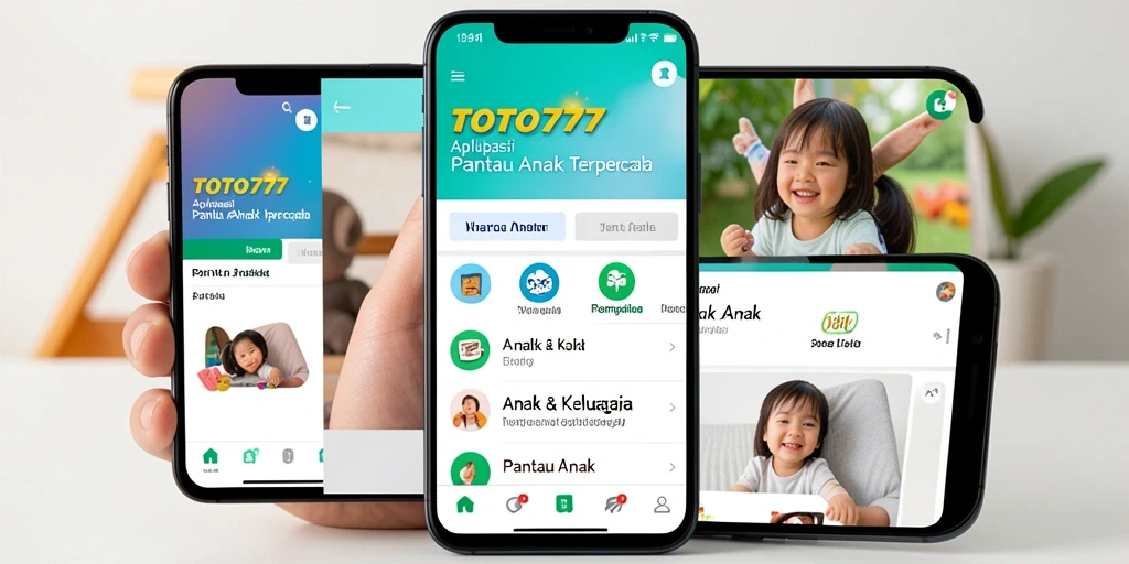 Antarmuka TOTO777 yang ramah pengguna untuk memantau anak.