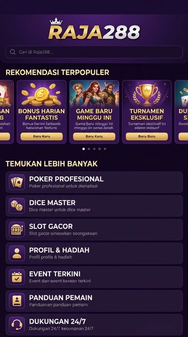Raja288 - Katalog Aplikasi Populer & Kanal Uji Terpercaya