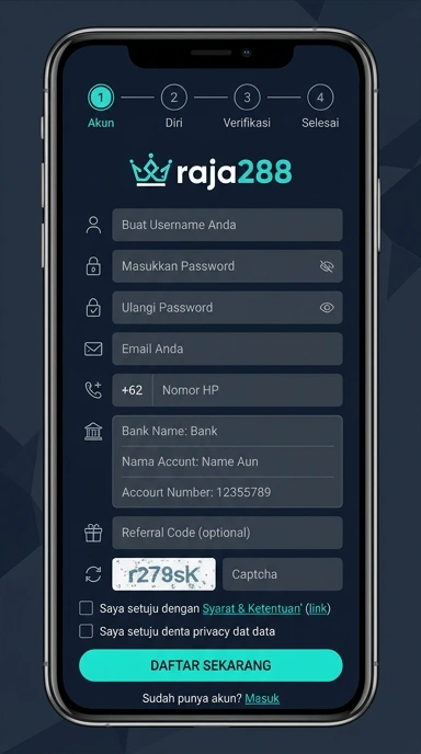 Buat Akun Baru raja288 Dengan Mudah dan Cepat